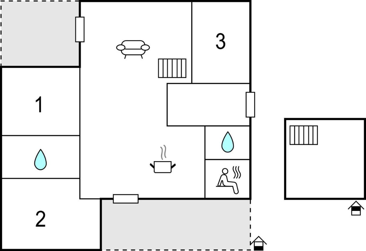 Stunning Home In Lembruch-Duemmer See With Wifi Luaran gambar